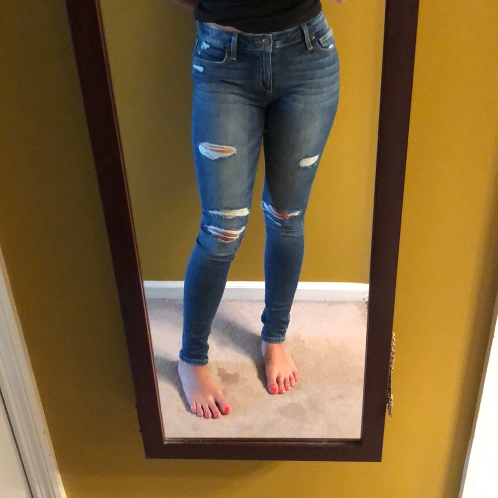Joe’s ripped jeans